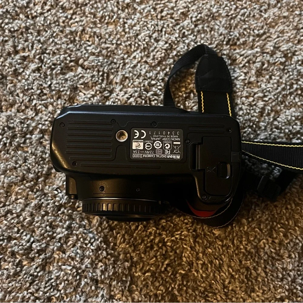 Nikon Black DSLR Camera Set with Accessories